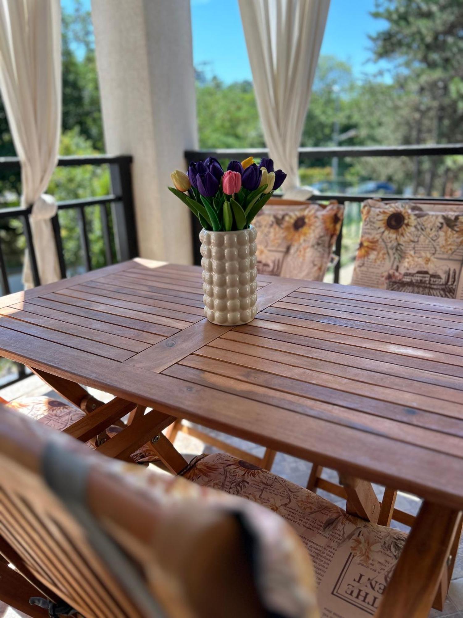 Quiet Apartment With Big Terrace In Santa Marina With Parking Sozopol Eksteriør billede